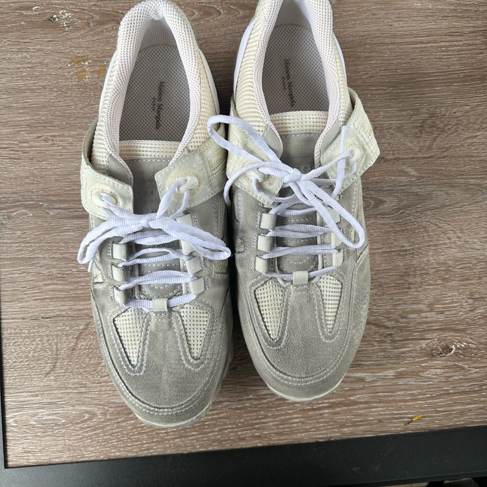 Maison Martin Margiela Gray and White Sneakers